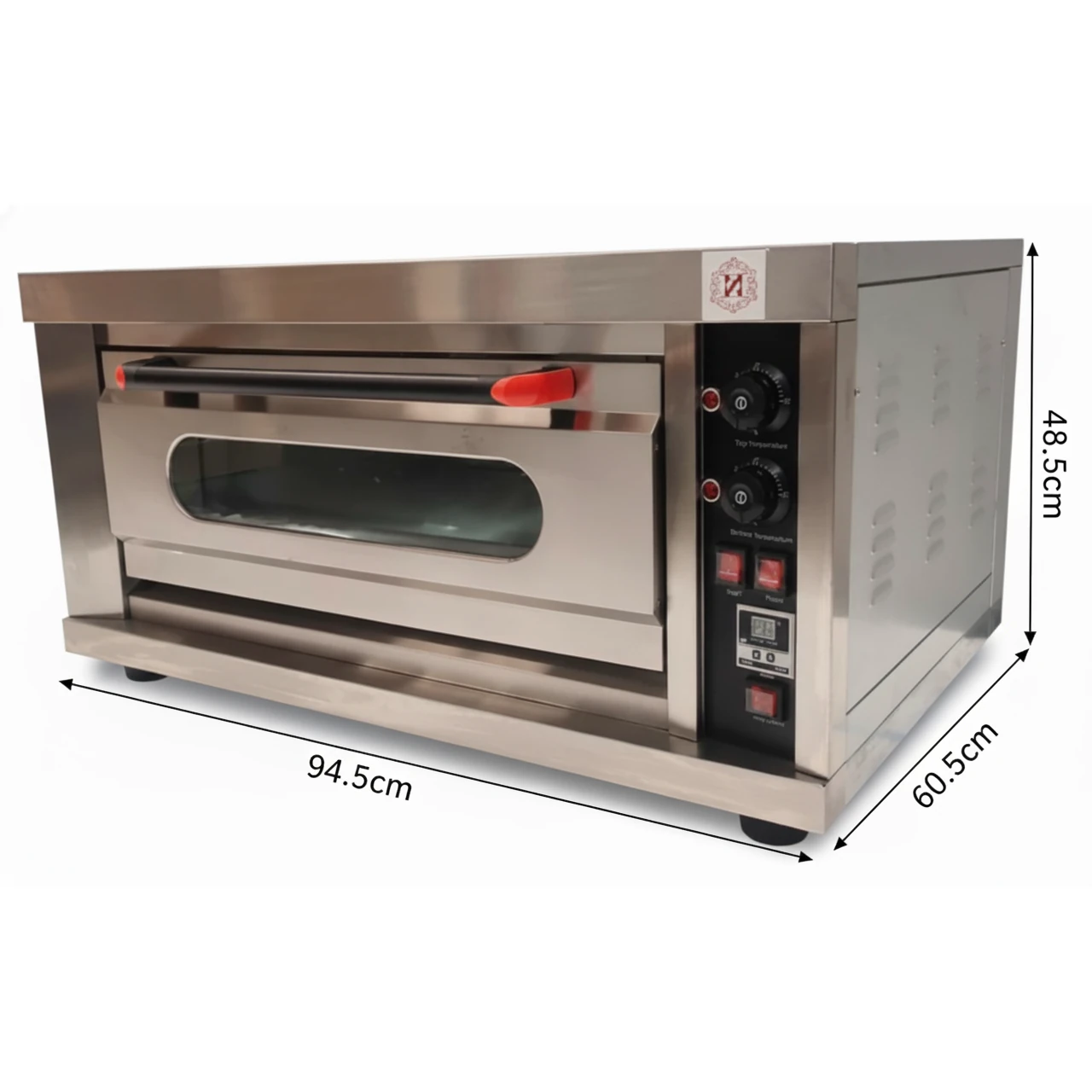 Electric Pizza Oven 1 Deck 1 Tray with Stone - Premium 1D1T (Stone Size: 17x25 inch.) — view 2