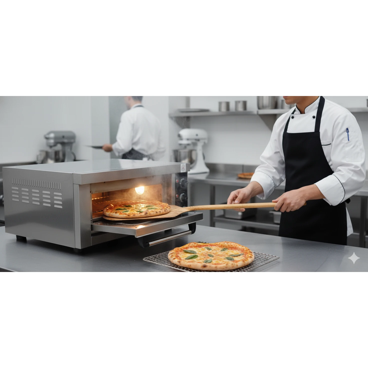 Electric Pizza Oven 1 Deck 1 Tray without Stone - Eco 1D1T — view 3
