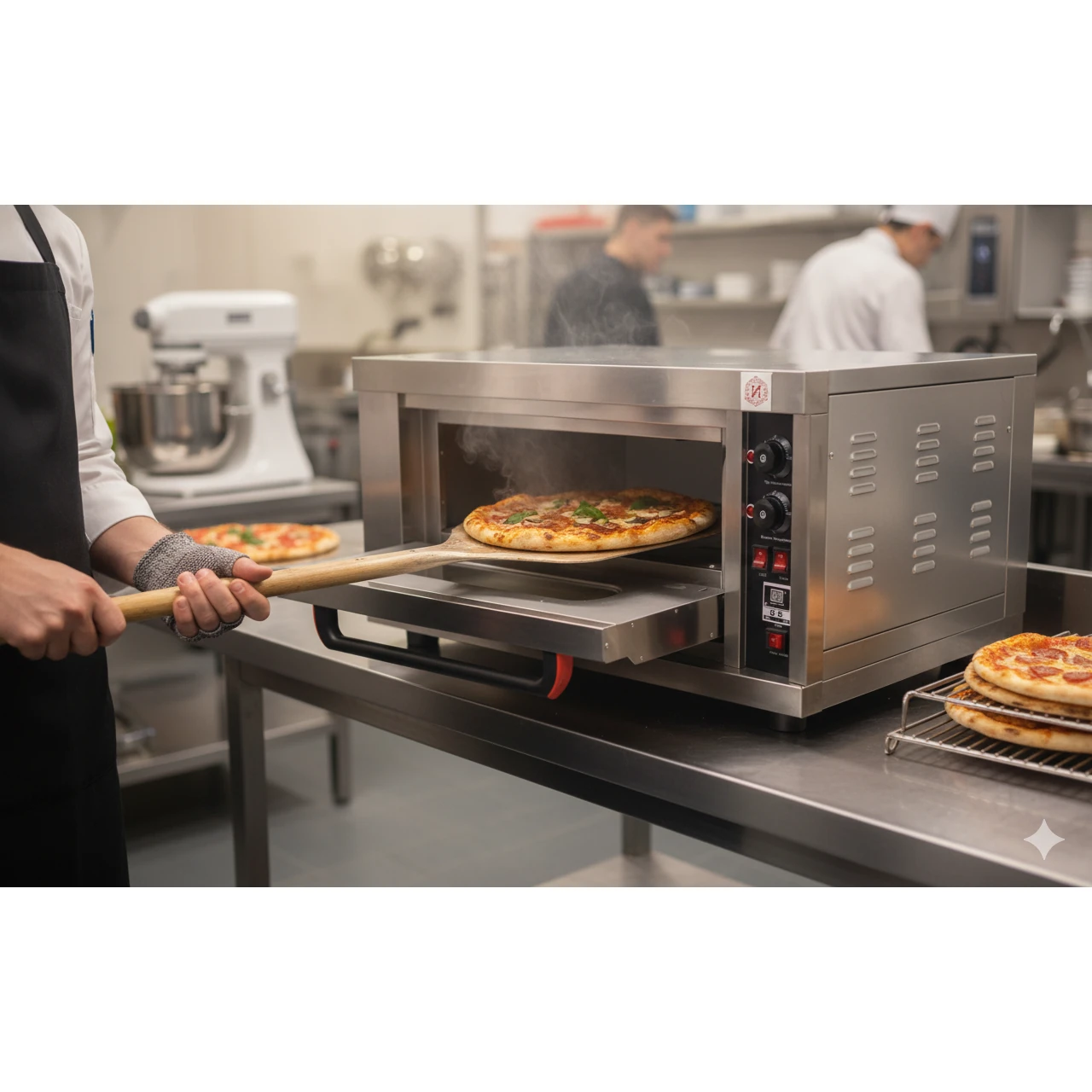 Electric Pizza Oven 1 Deck 1 Tray without Stone - Premium 1D1T — view 3