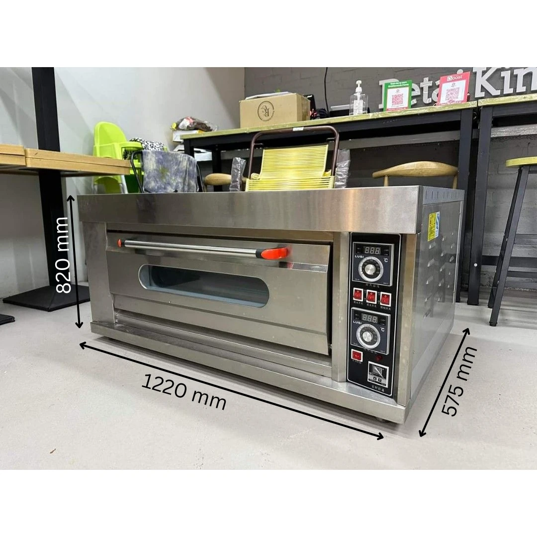 Electric Pizza Oven 1 Deck 2 Tray without Stone - 1D2T — view 2