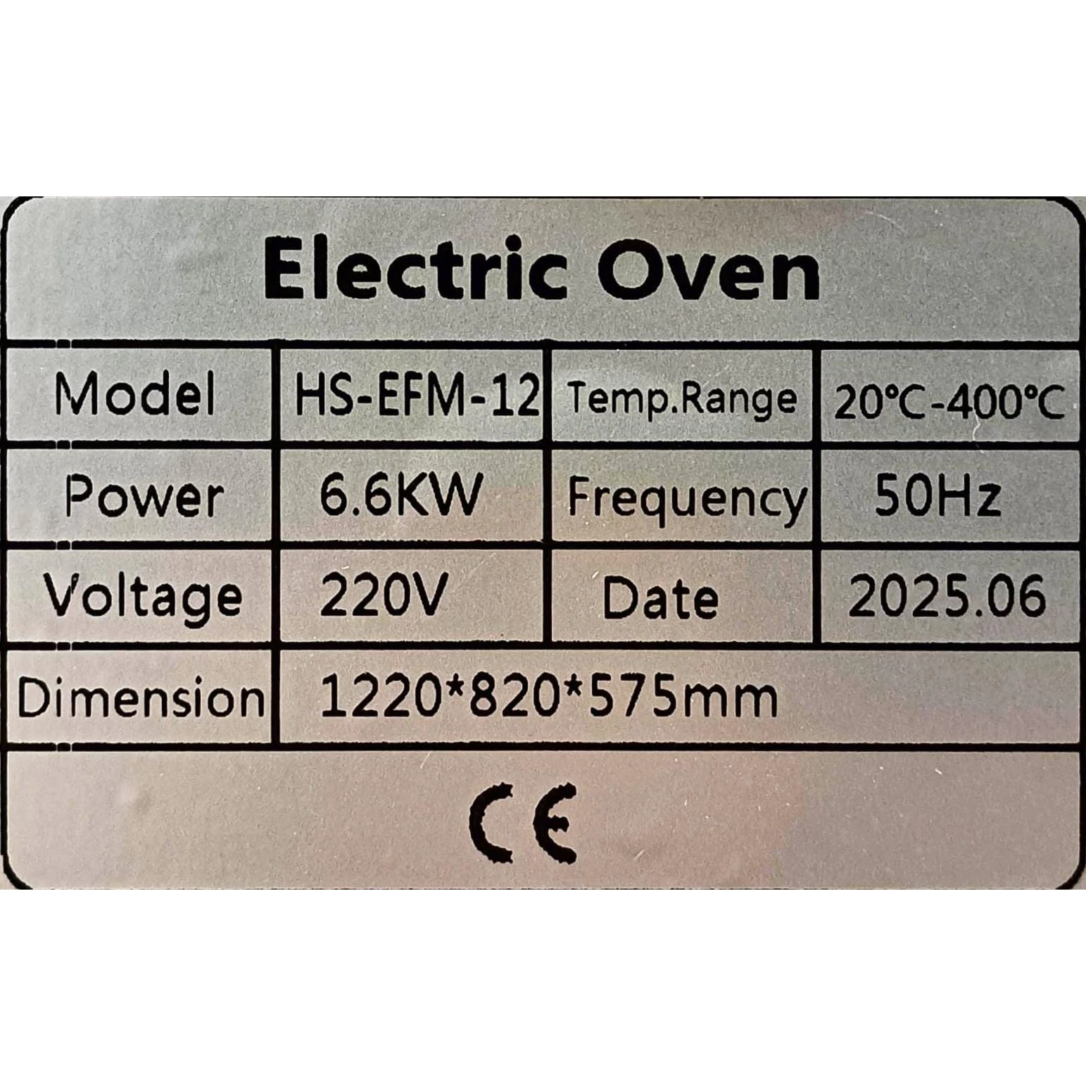 Electric Pizza Oven 1 Deck 2 Tray without Stone - 1D2T — view 8