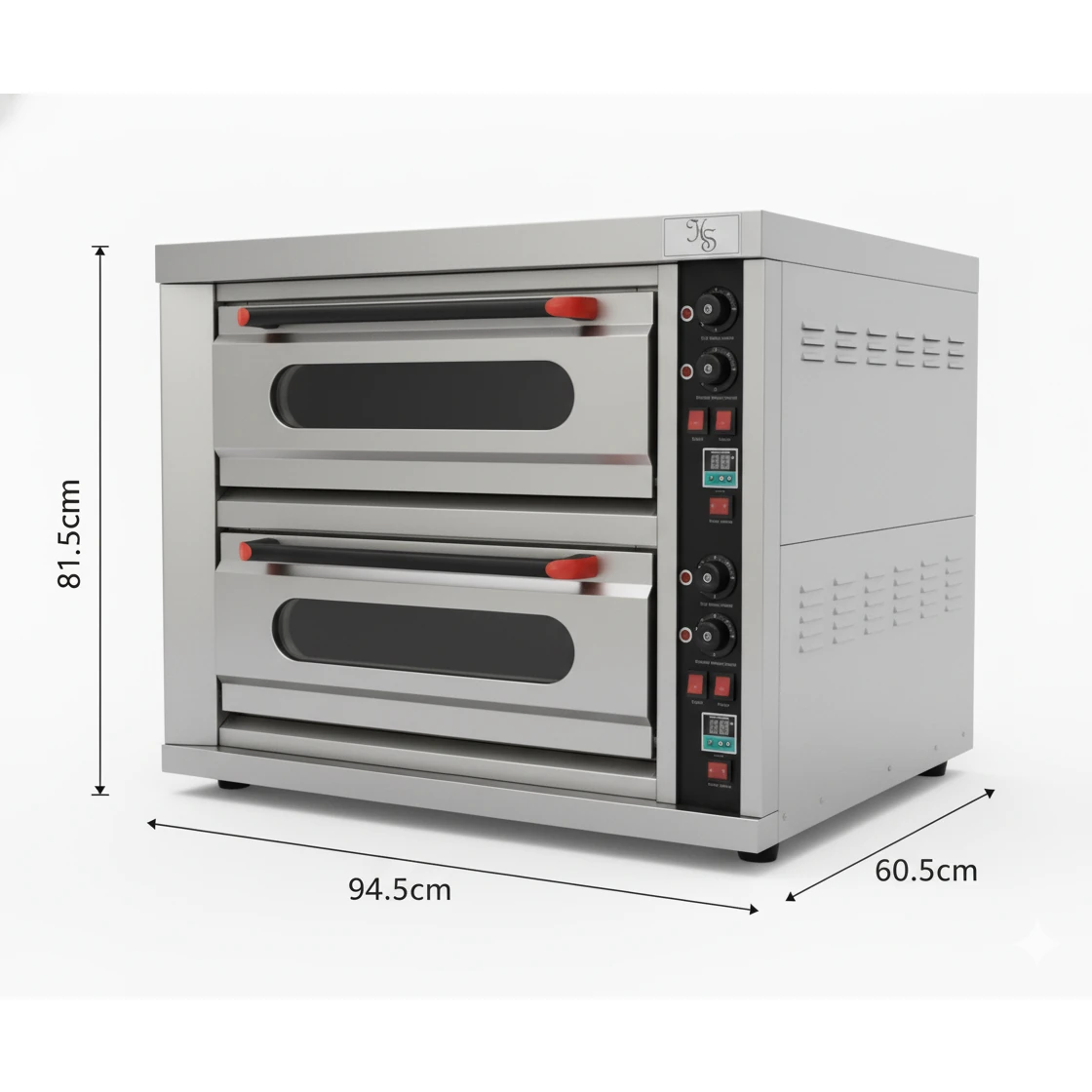 Electric Pizza Oven 2 Deck 2 Tray without Stone - 2D2T — view 2