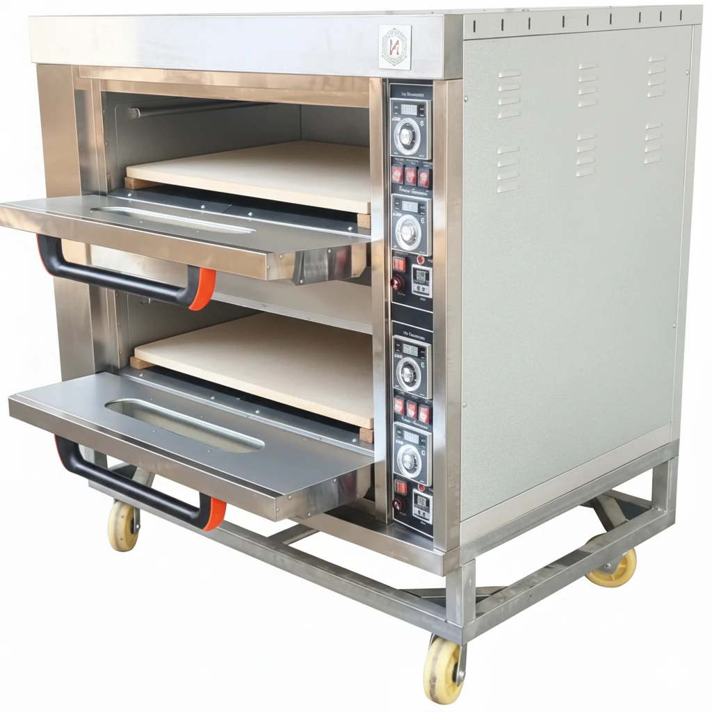 Electric Pizza Oven 2 Deck 4 Tray with 4 Stone - 2D4T (Stone Size: 17x25 inch.) — view 5
