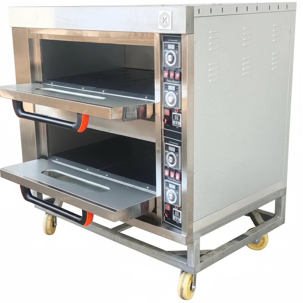 Electric Pizza Oven 2 Deck 4 Tray without Stone - 2D4T — view 4
