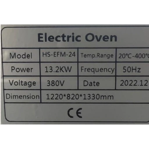 Electric Pizza Oven 2 Deck 4 Tray without Stone - 2D4T — view 5