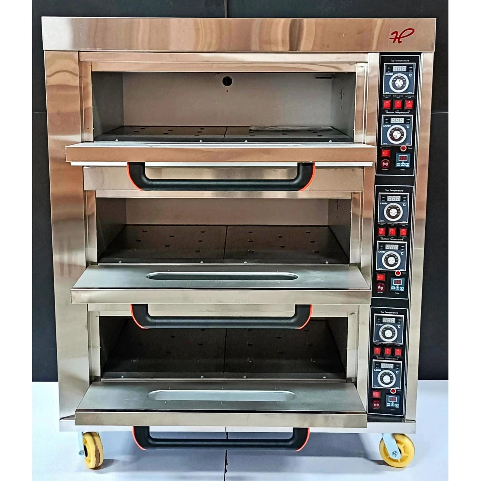 Electric Pizza Oven 3 Deck 6 Tray without Stone - 3D6T — view 6