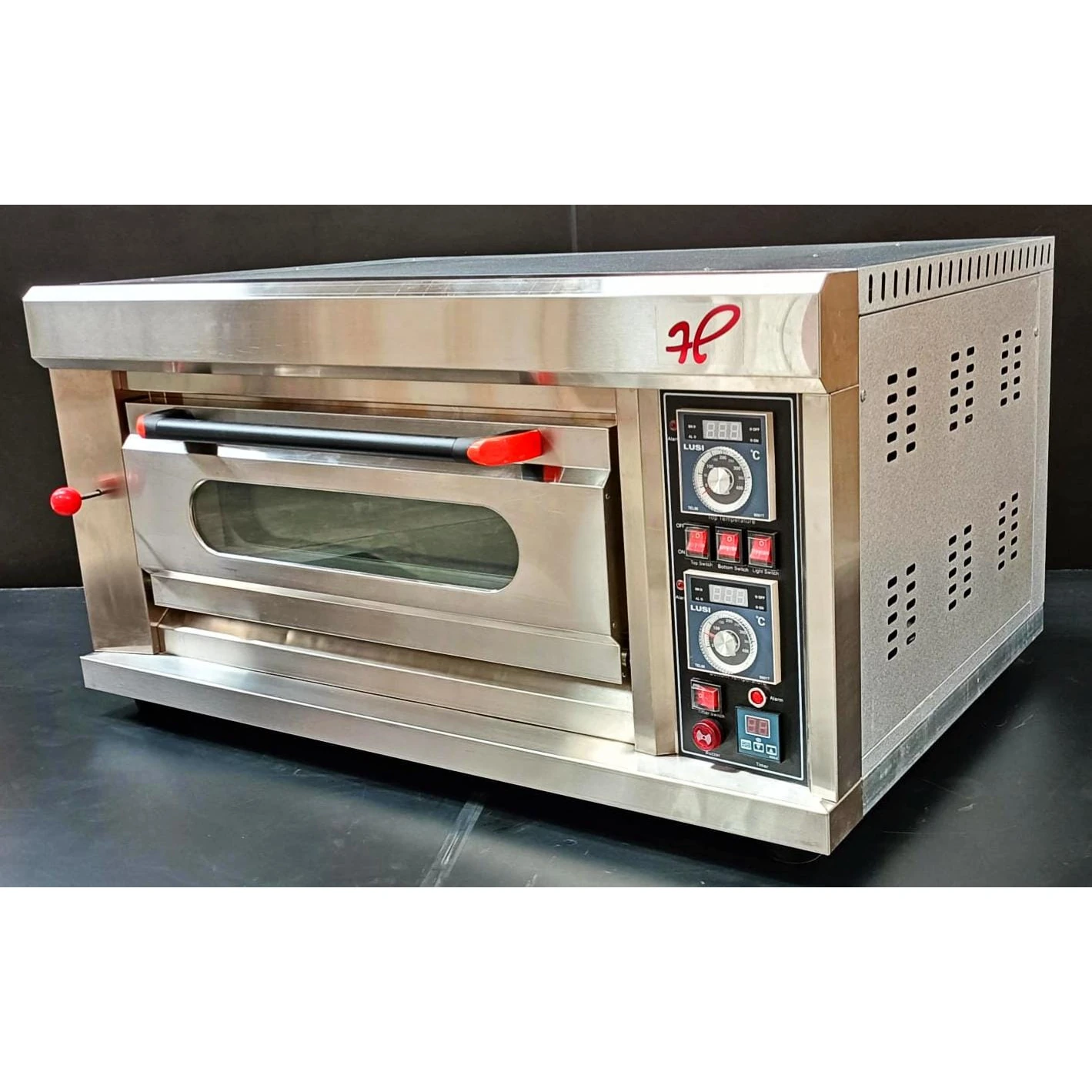 Gas Pizza Oven 1 Deck 1 Tray with Stone - 1D1T (Stone Size: 26.5x18 inch.) — view 8
