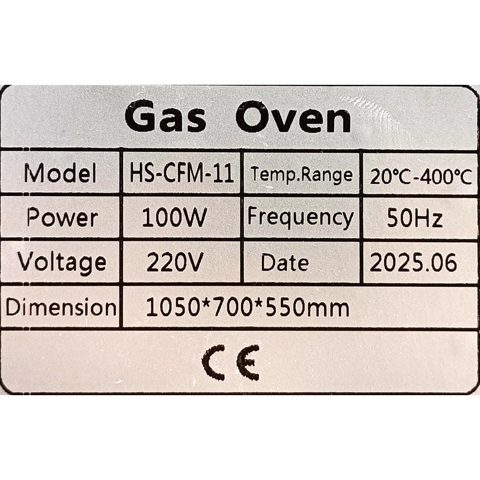 Gas Pizza Oven 1 Deck 1 Tray with Stone - 1D1T (Stone Size: 26.5x18 inch.) — view 10