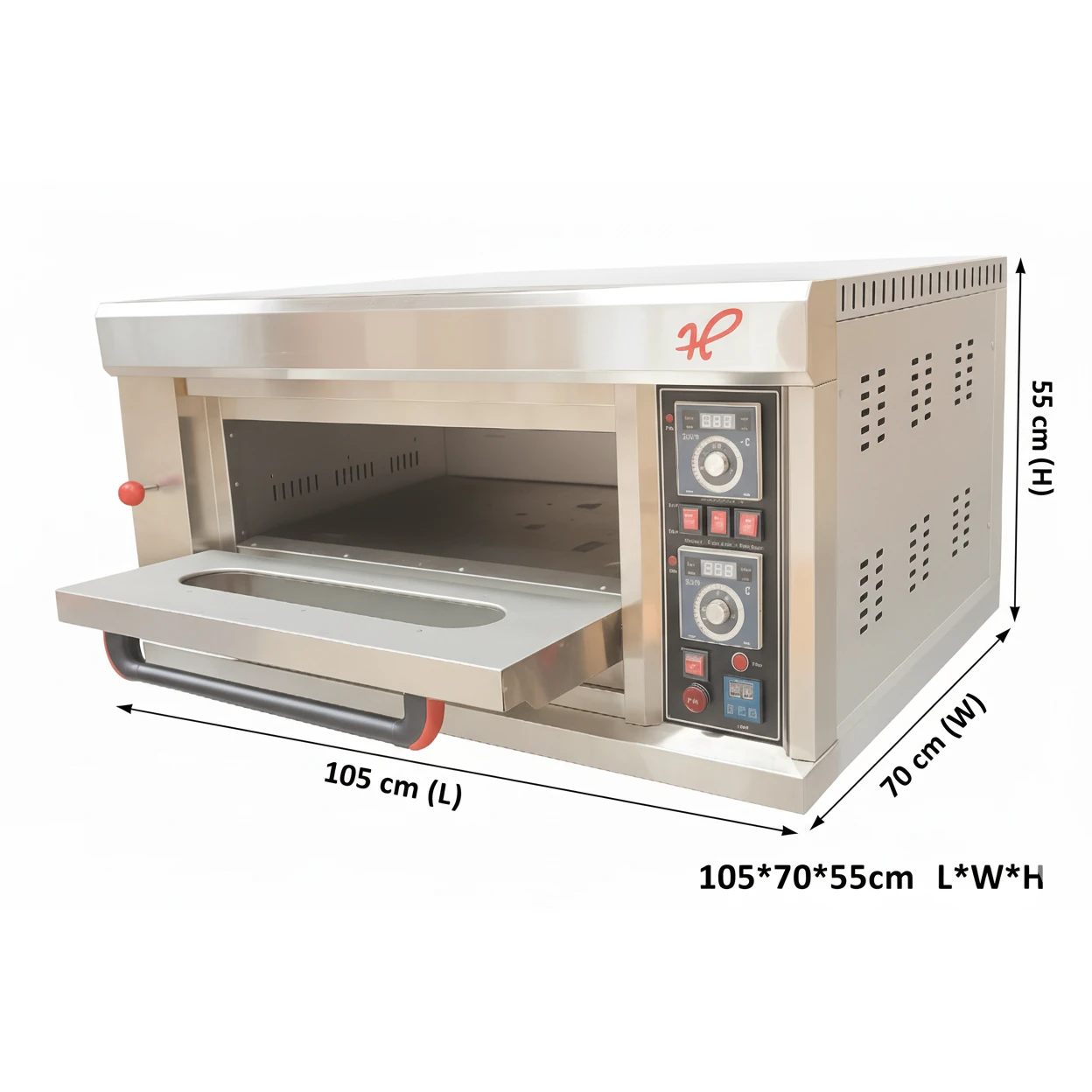 Gas Pizza Oven 1 Deck 1 Tray without Stone - 1D1T — view 2