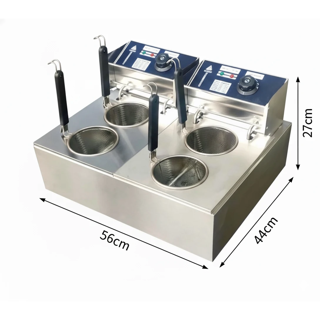 Electric Pasta/Noodle Boiler 4 Compartments - Eco — view 2