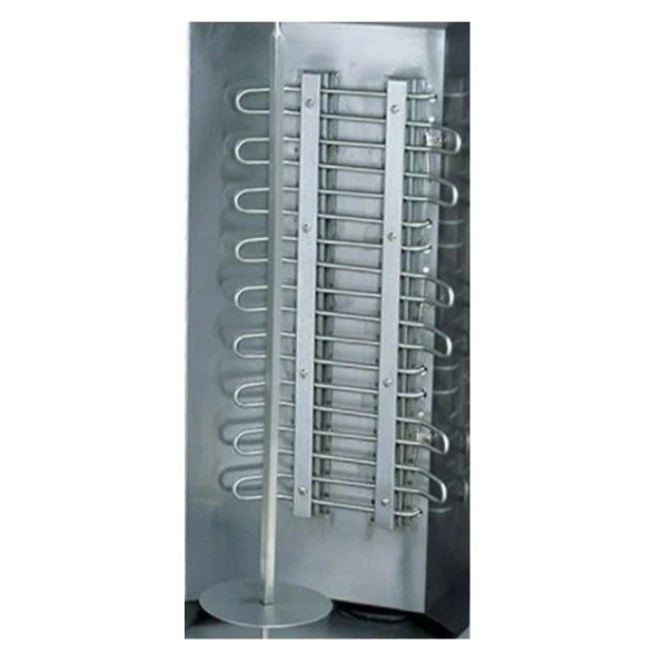 Electric Shawarma Machine 2 Burner with Auto Rotating Rod — view 4