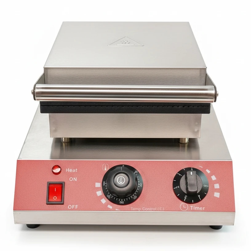 Electric Square Cone Waffle Maker — view 5