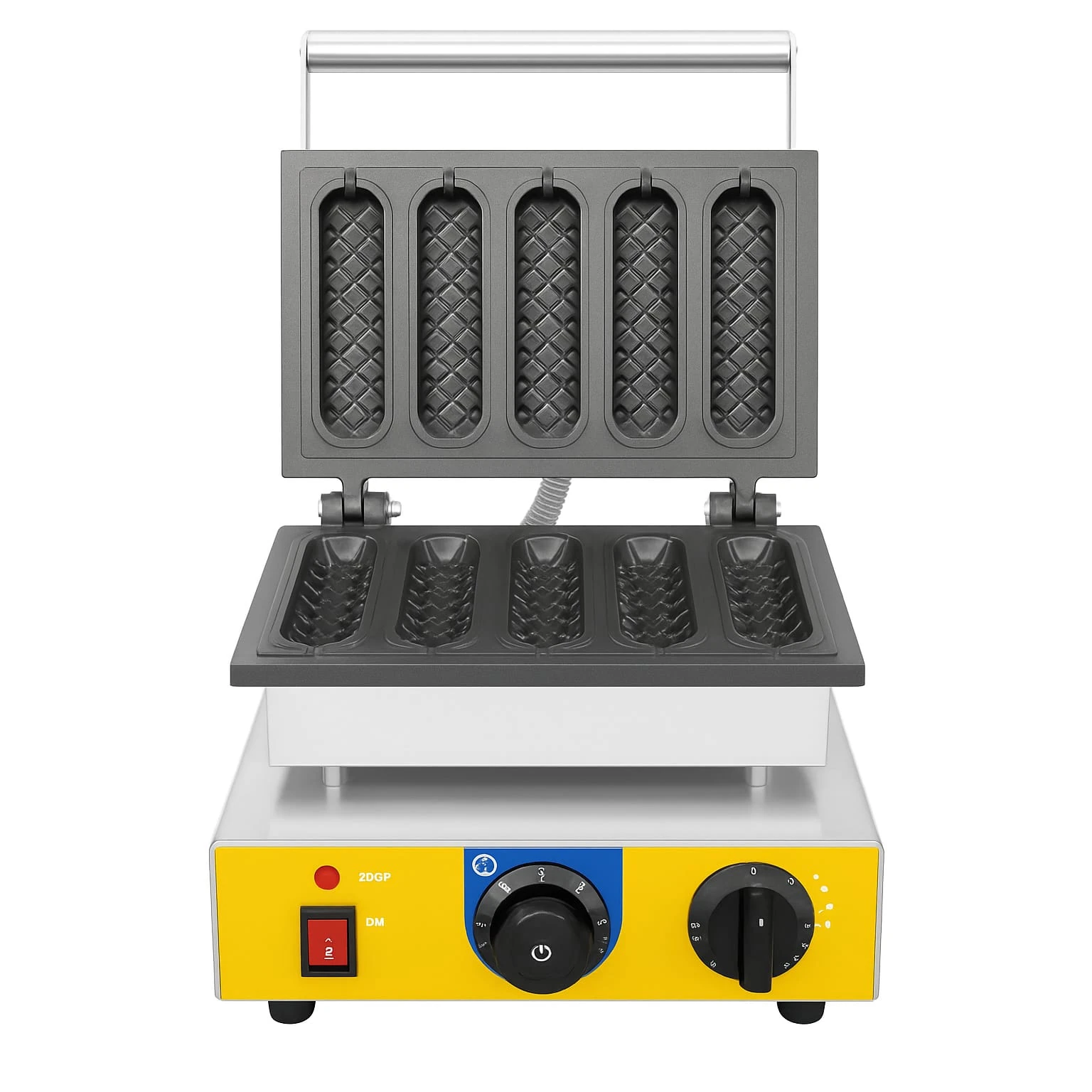 Electric Corn Stick Waffle Maker - 5 Slot