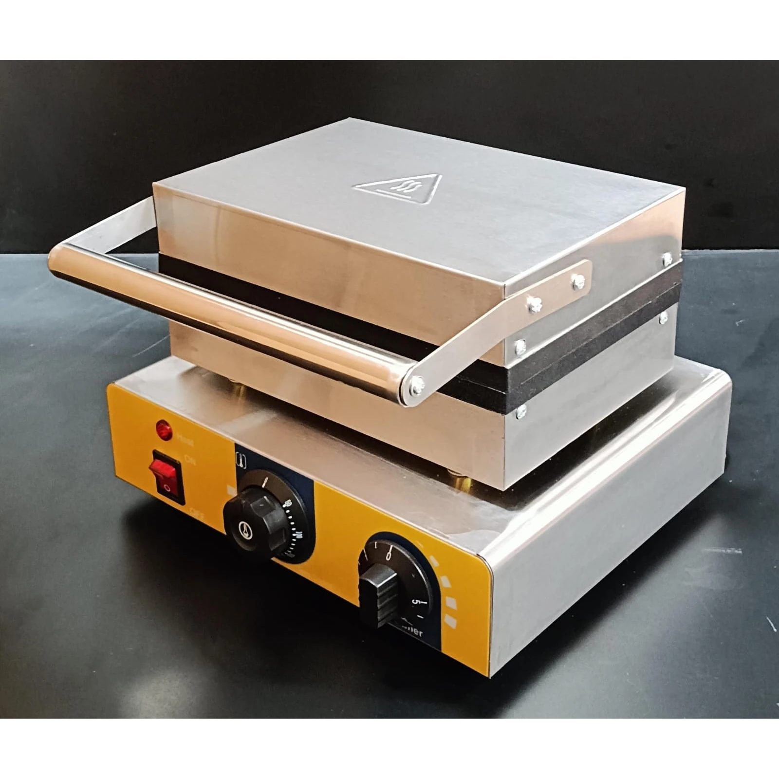 Electric Donut Waffle Maker - 6 Slot — view 7
