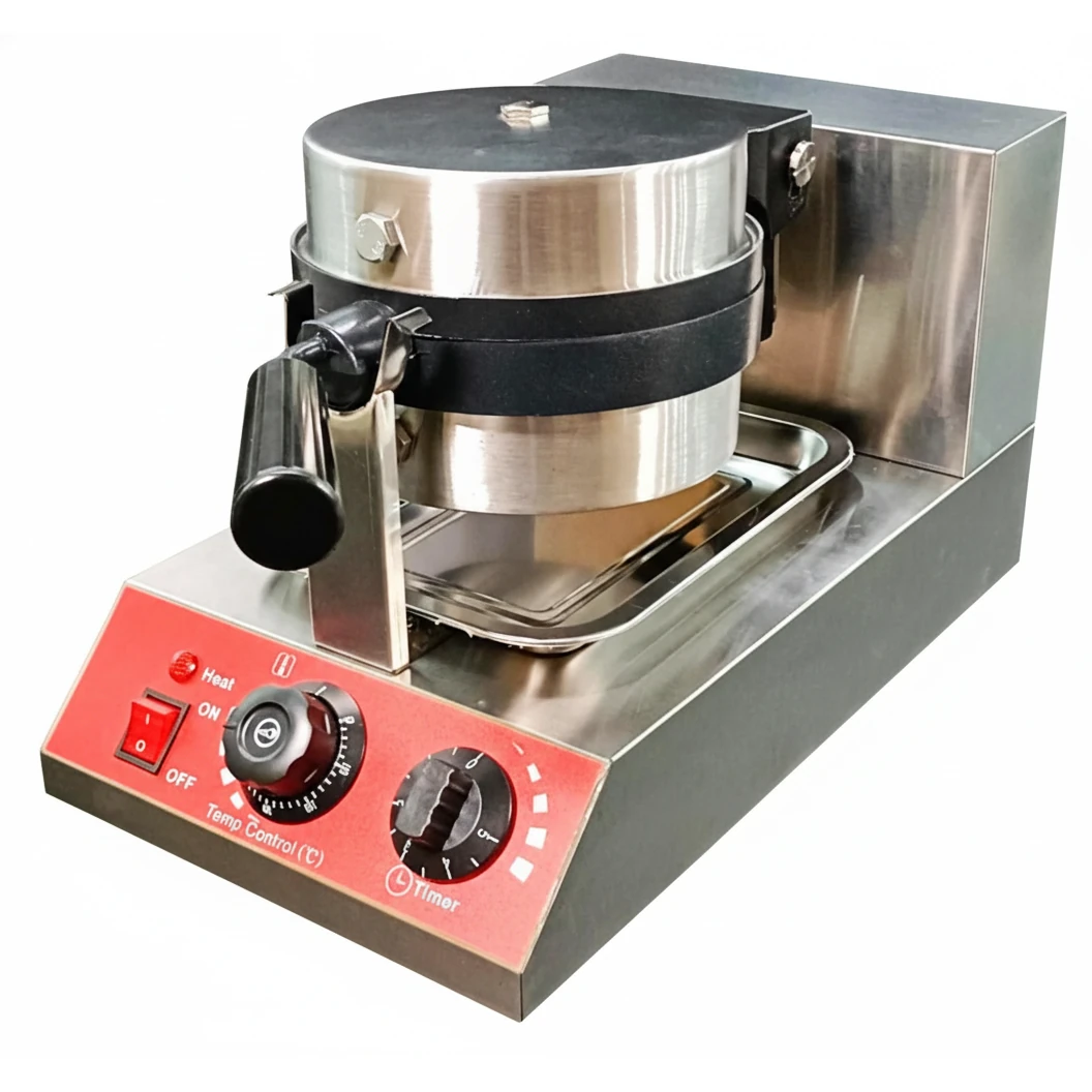 Electric Round Rotating Waffle Maker