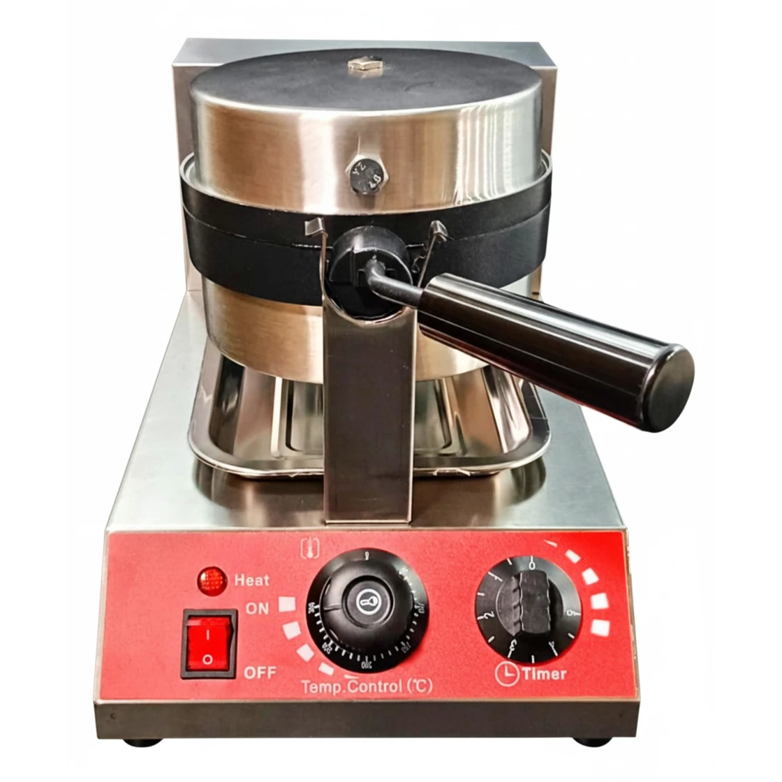 Electric Round Rotating Waffle Maker — view 4