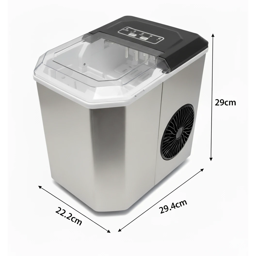 Electric Ice Cube Maker - 12kg/day — view 2