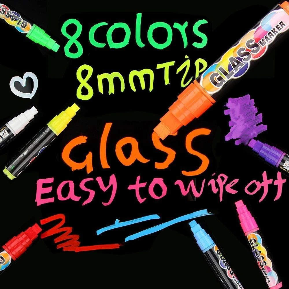 Marker Set for LED Writing Board - 8pc/set — view 3