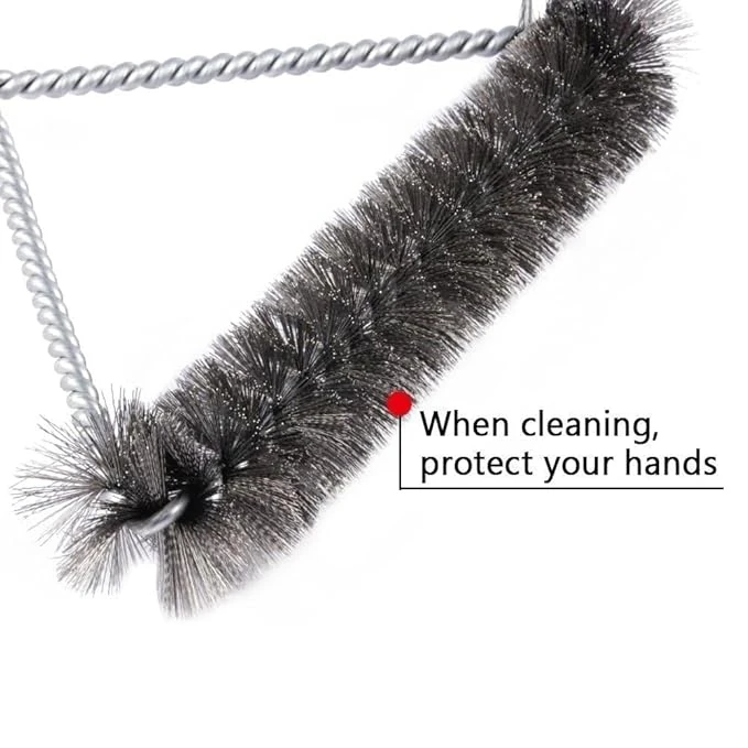 Black BBQ Grill Y Shaped Roller Brush Small 30cm — view 7