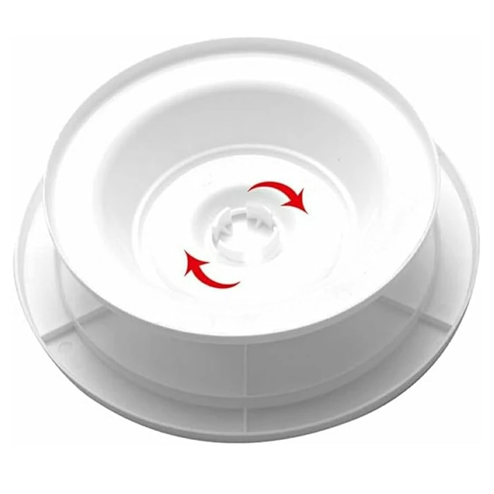 Smooth Rotating Cake Stand - Plastic Top — view 7