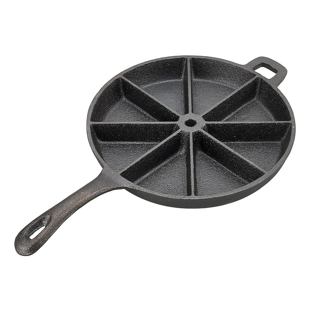 Cast Iron Pan with 8 Pizza Type Slice in Single Pc Boc Packing — view 5