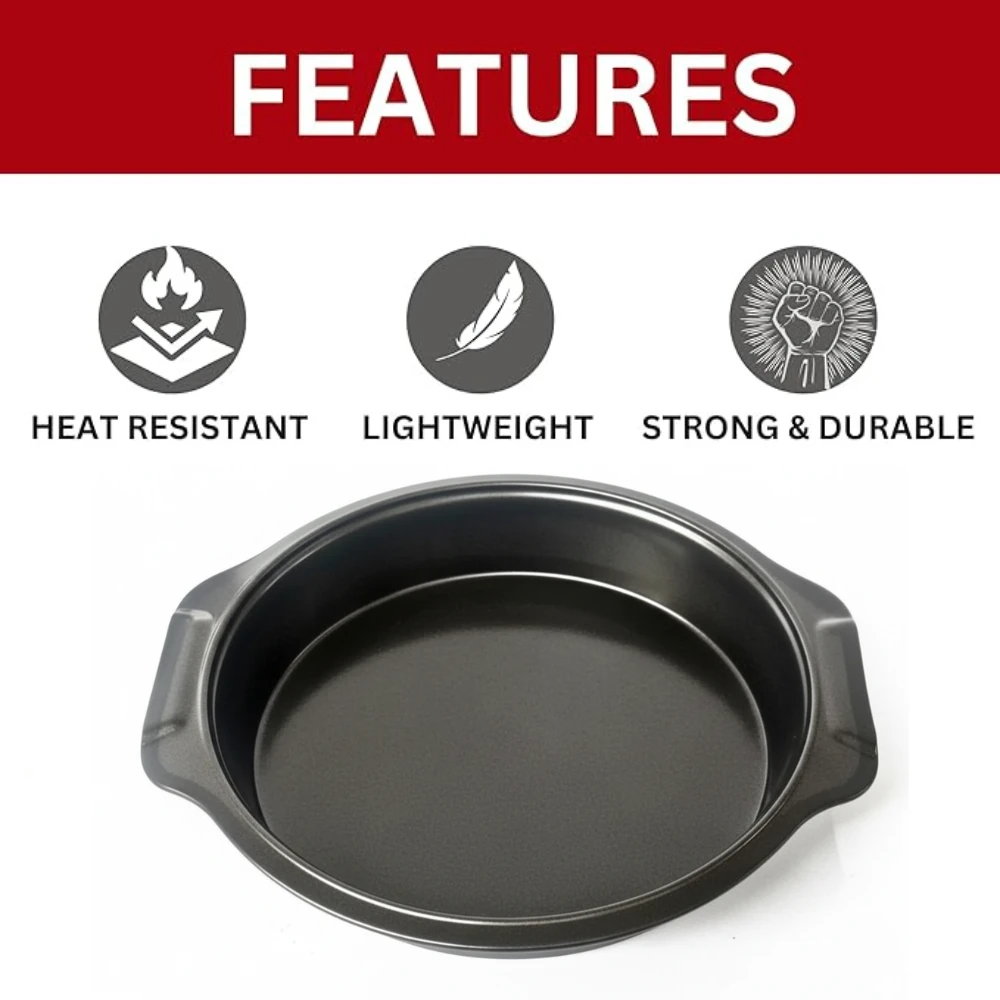 Teflon Round Pan with Handle — view 4