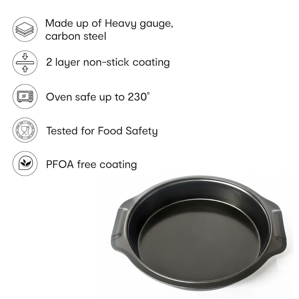 Teflon Round Pan with Handle — view 5