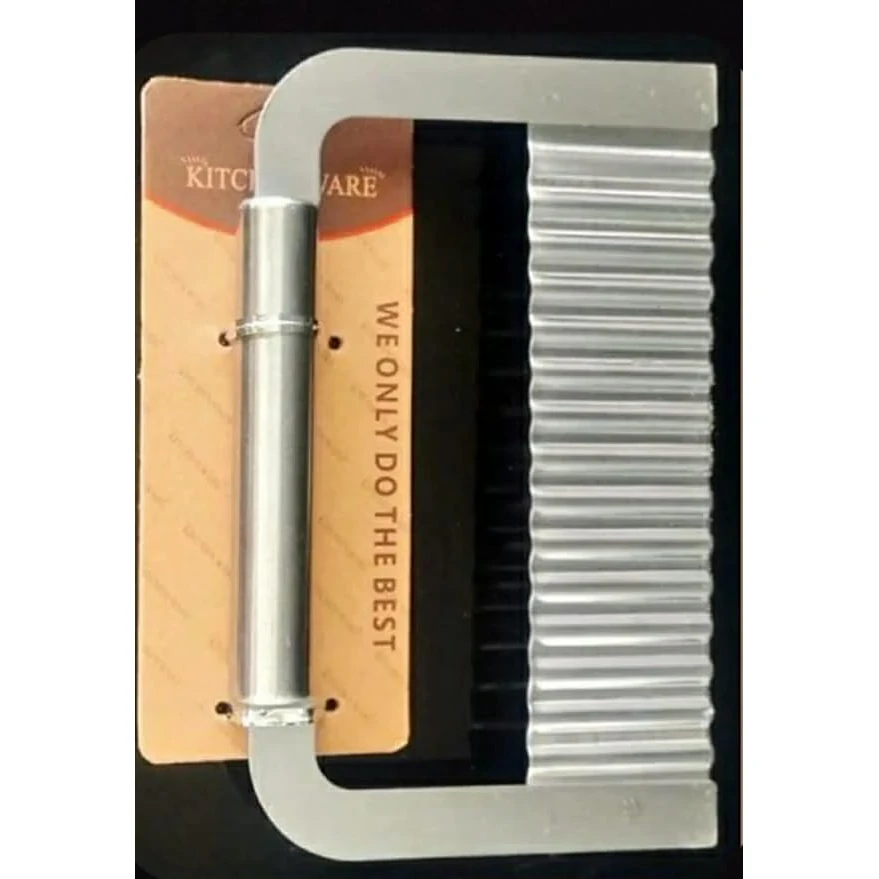 D Shaped Full SS Crinkle Cutter/Waving Knife — view 7