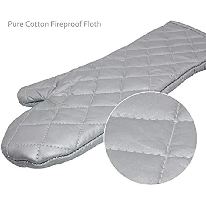 Silver Baking Gloves - Large — view 5