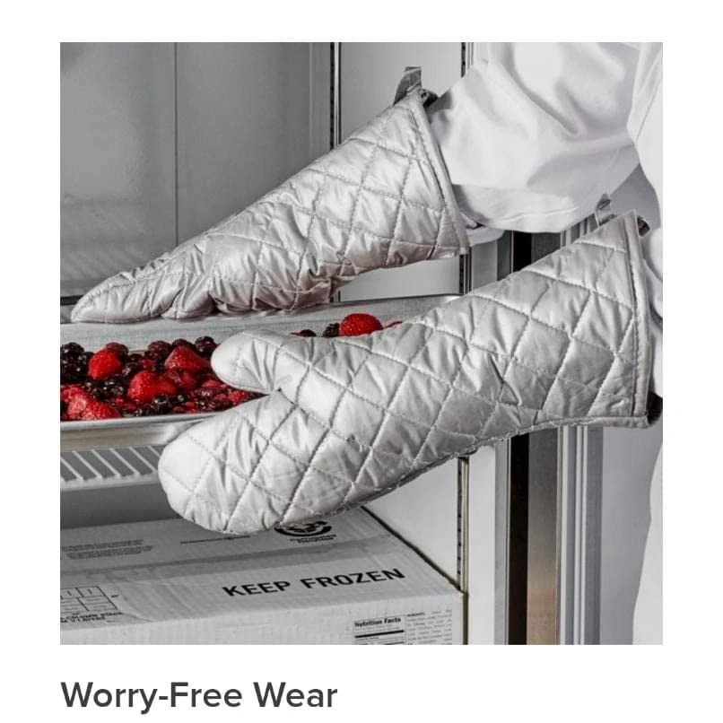 Silver Baking Gloves - Large — view 6