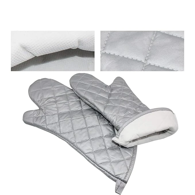 Silver Baking Gloves - Large — view 7