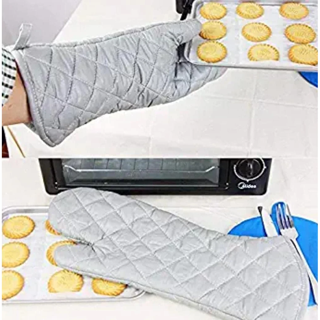 Silver Baking Gloves - Large — view 8