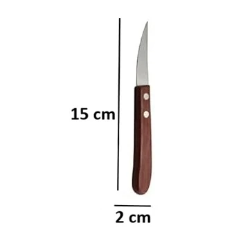 Wooden Handle Kitchen Carving Knife 239 — view 2