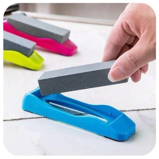 Heavy Knife Sharpening Stone with Casing — view 3
