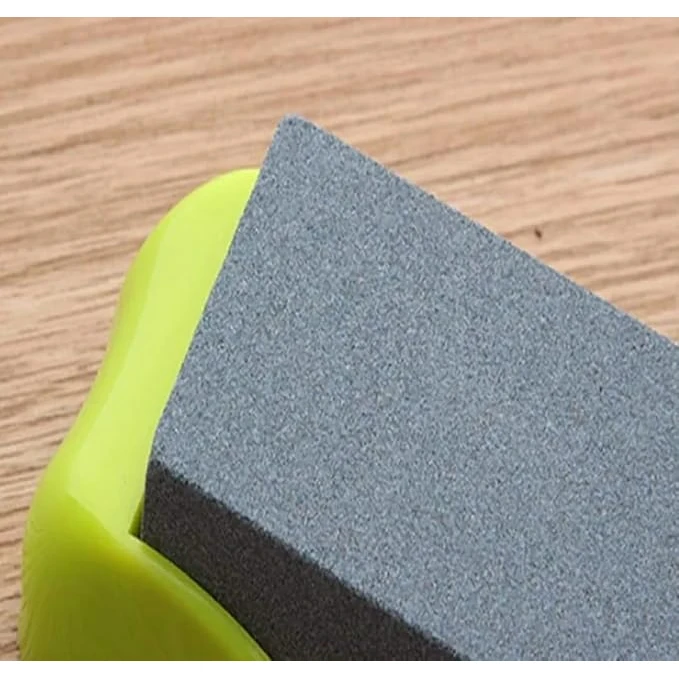 Heavy Knife Sharpening Stone with Casing + Green Handle — view 4