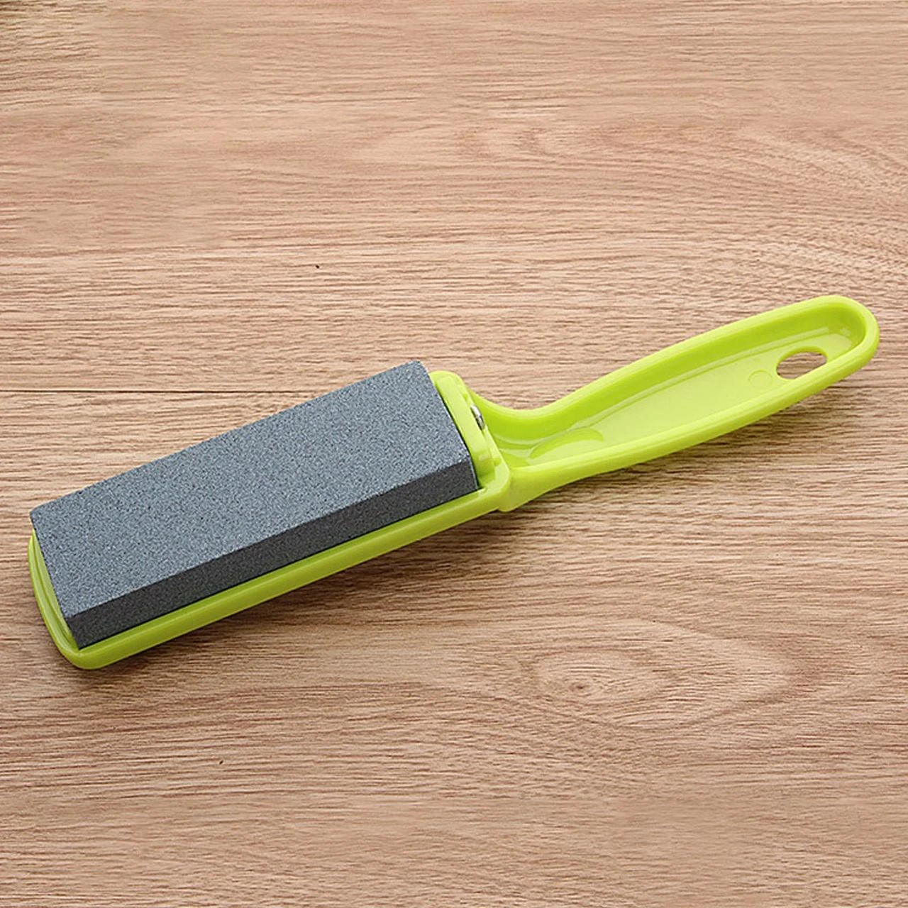 Heavy Knife Sharpening Stone with Casing + Green Handle — view 6