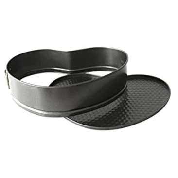 Heart Teflon Coated Cake Mould 3pc/set with 7cm Depth - 20,22,24cm Long — view 8