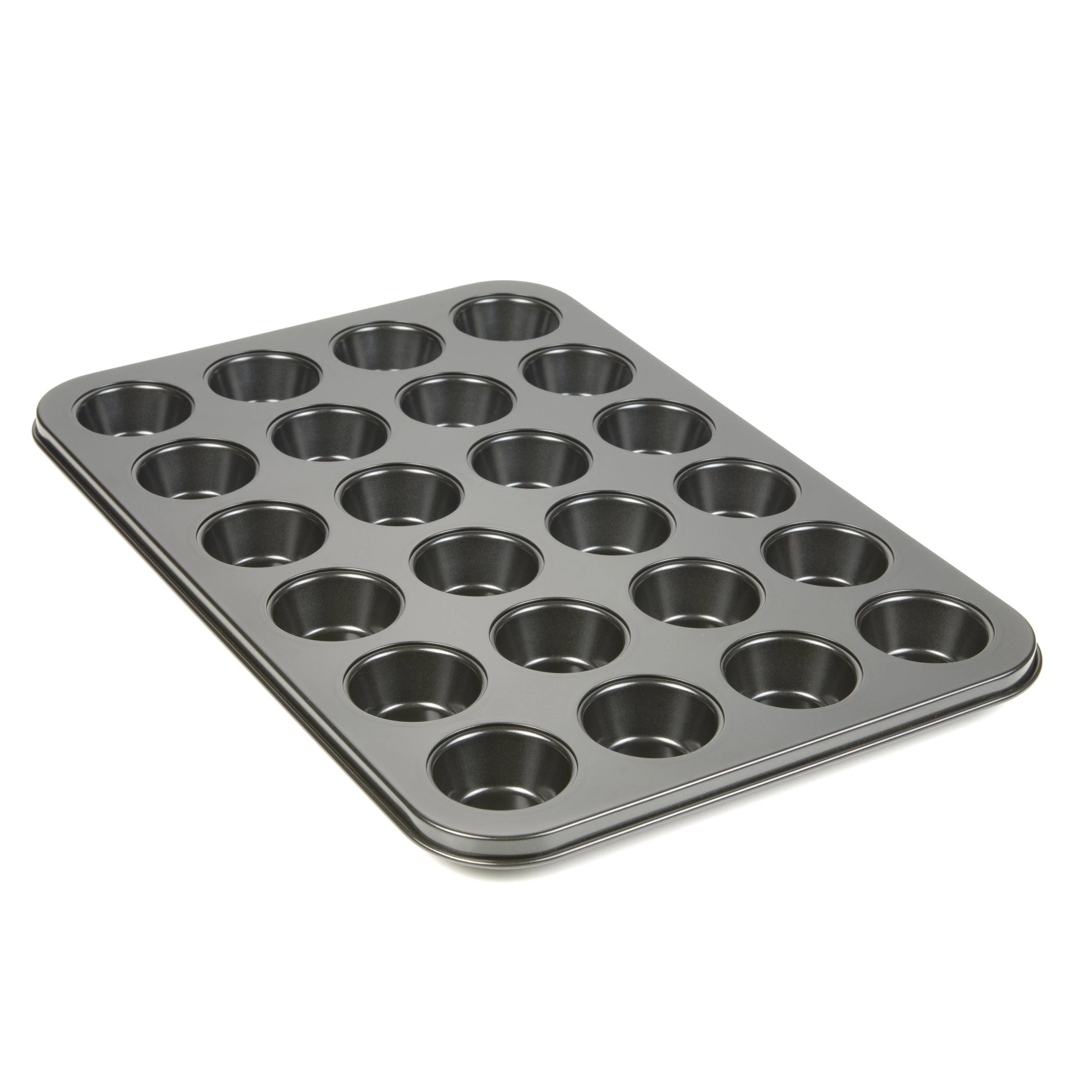 Round 24 Big Slots Teflon Coated Muffin Mould (Slot Size: 5x2cm) — view 8