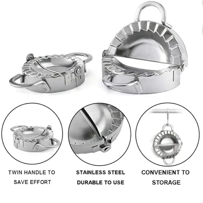 SS Dumpling Mould Heavy 10cm — view 6