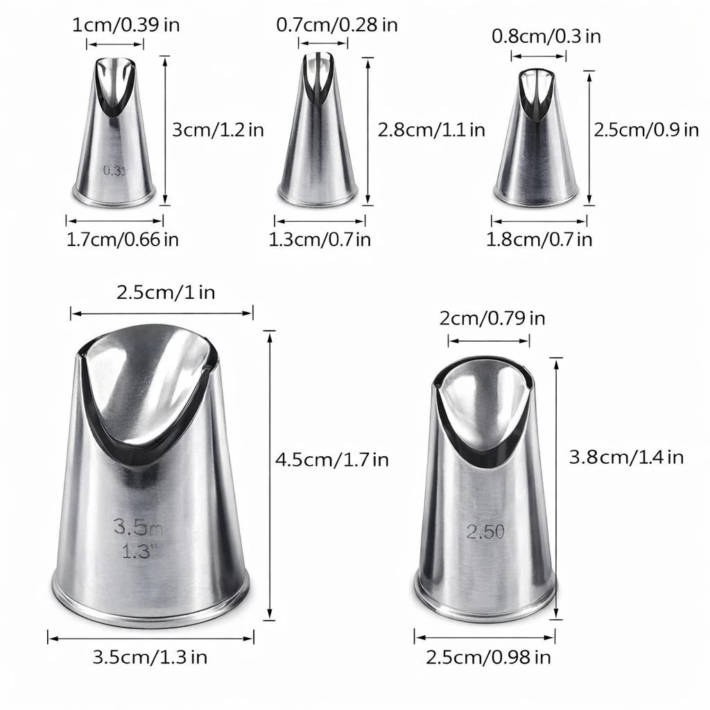 SS Nozzle 5pc - YG48 — view 2