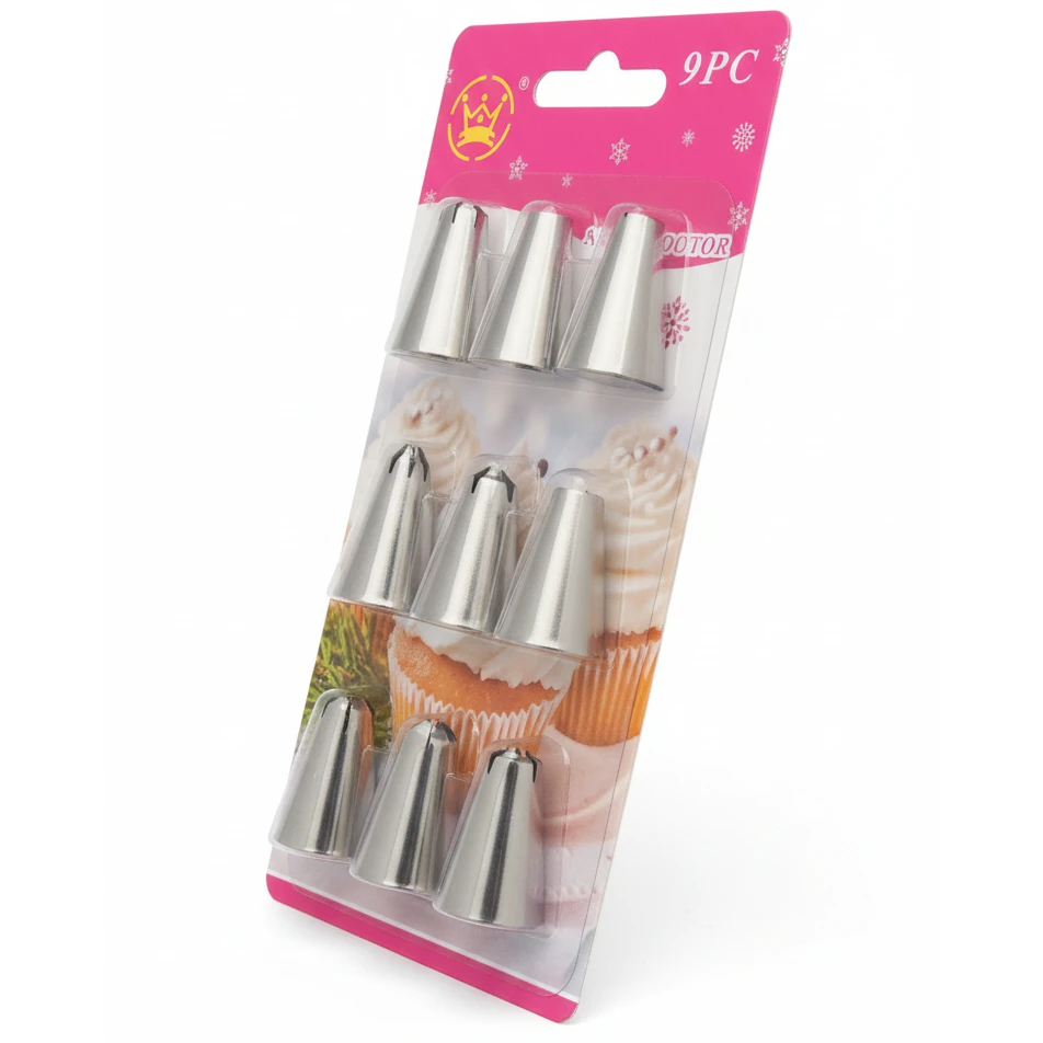 SS Nozzle 9pc - All Unique Designs — view 6
