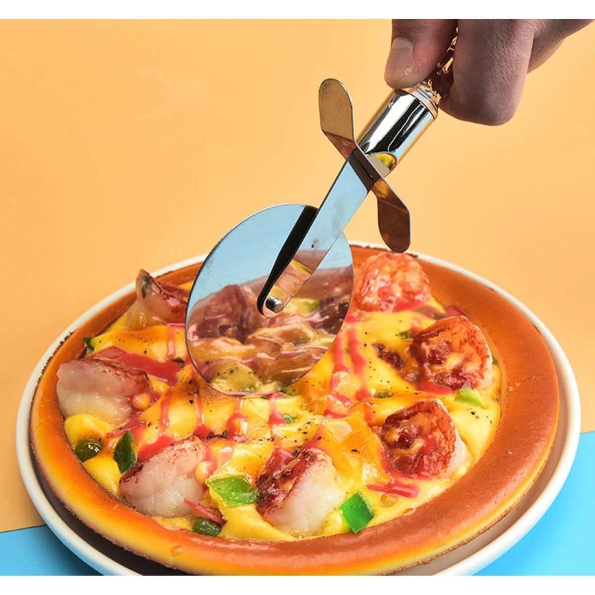 Acrylic Handle Baking Kit - Knife + Lifter + Cutter 3pp (Knife: 30x2.5cm, Lifter: 25x4.5cm, Cutter: 20x7cm) — view 5
