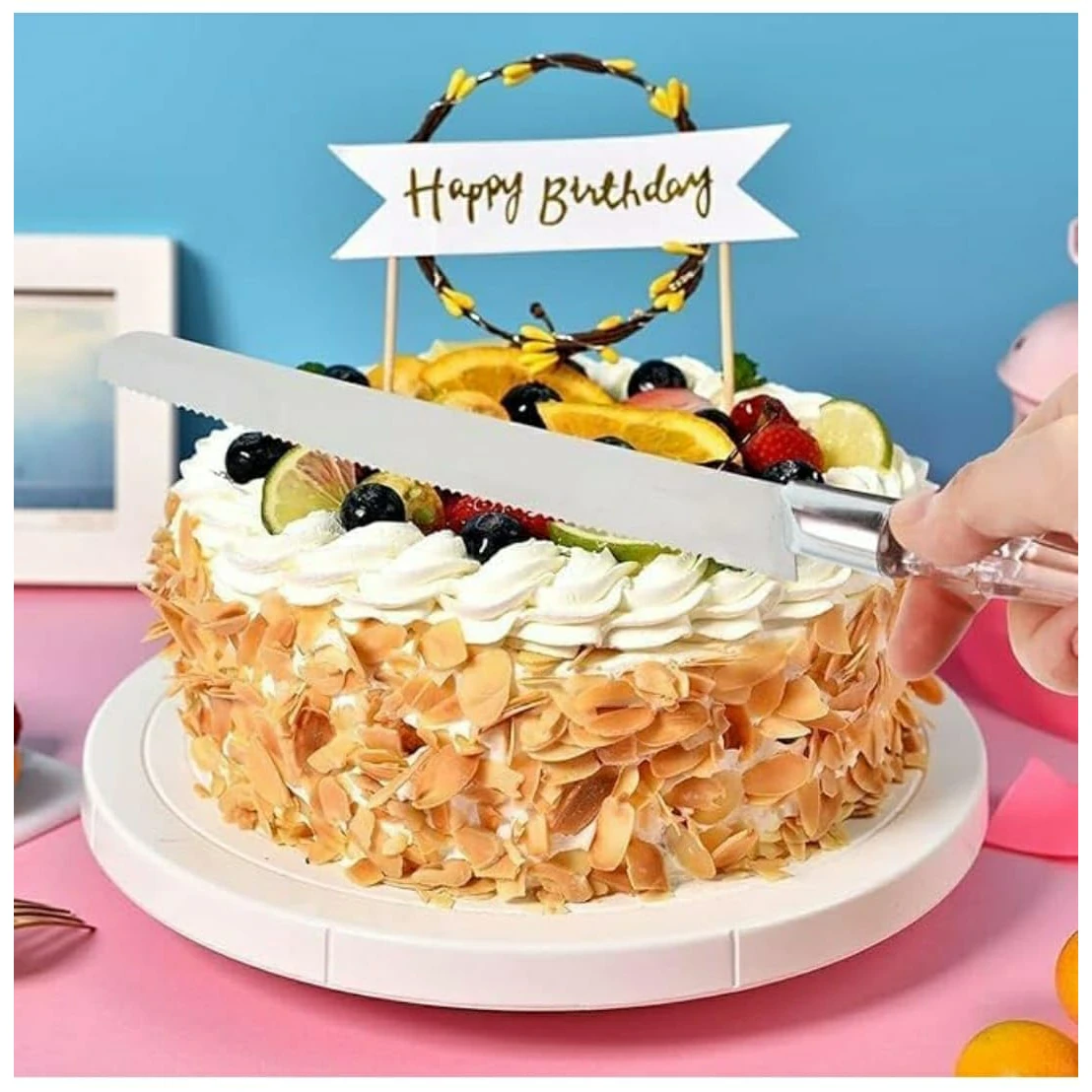 Acrylic Handle Baking Kit - Knife + Lifter 2pp (Knife: 30x2.5cm, Lifter: 25x4.5cm) — view 5
