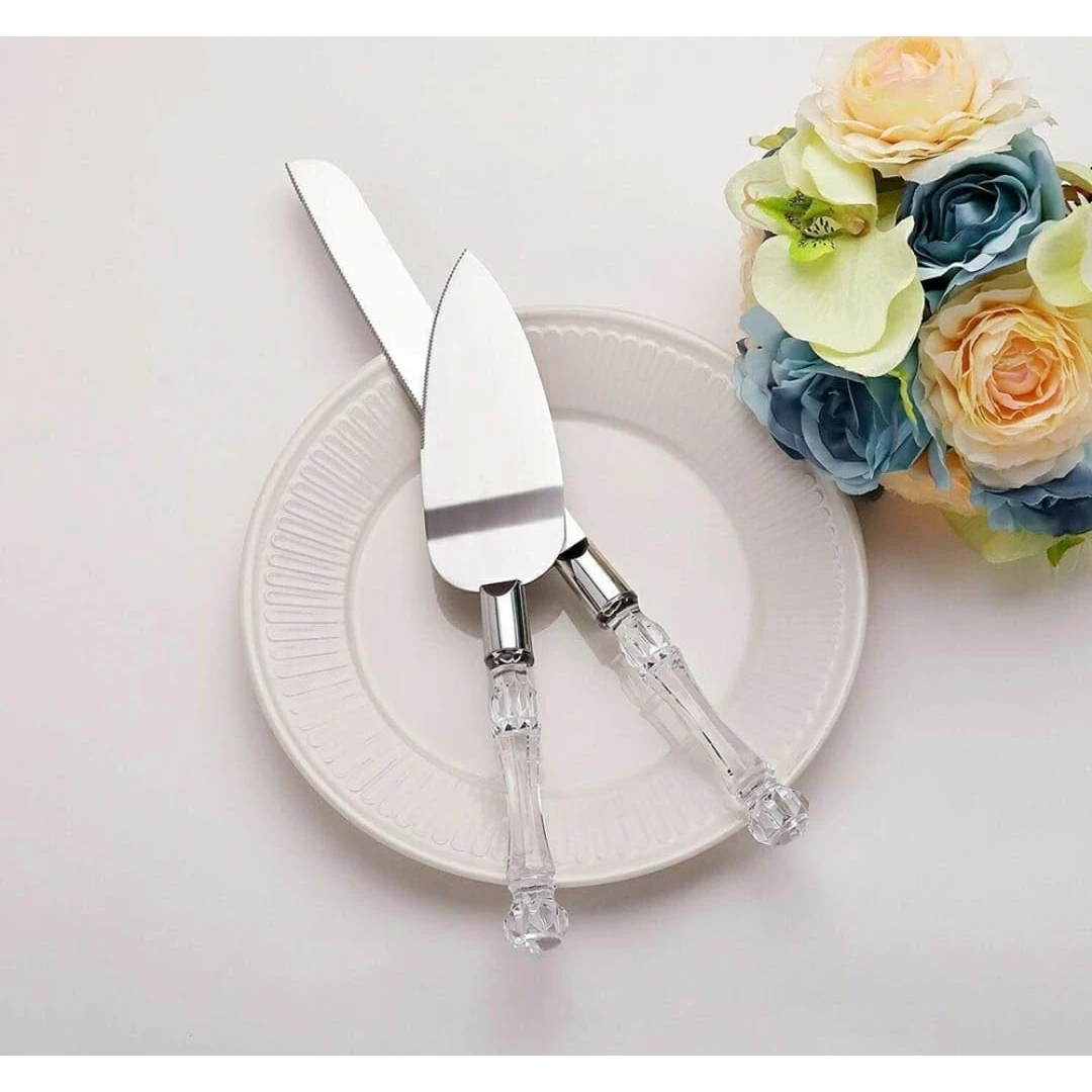 Acrylic Handle Baking Kit - Knife + Lifter 2pp (Knife: 30x2.5cm, Lifter: 25x4.5cm) — view 8