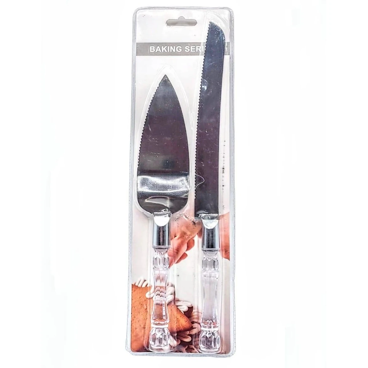 Acrylic Handle Baking Kit - Knife + Lifter 2pp (Knife: 30x2.5cm, Lifter: 25x4.5cm) — view 9