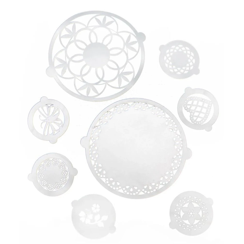 Assorted Cake + Cup Cake Design Stencil Paper