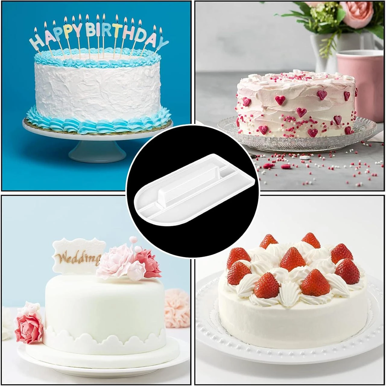 Plastic Cake Smoother/Polisher — view 4