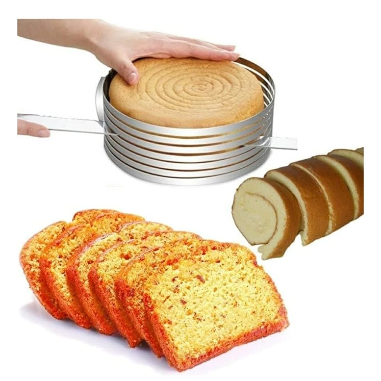 SS Cake Slicing Ring (24 to 30cm) — view 3