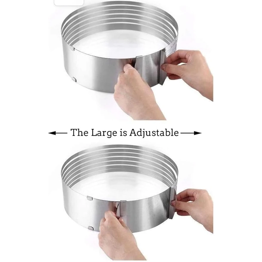 SS Cake Slicing Ring (24 to 30cm) — view 5