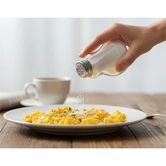 VAMA Glass Bulb Shaped Salt Shaker - Transparent — view 3